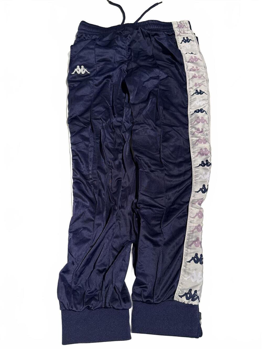 Kappa Track Pants Navy - Girls Size 12